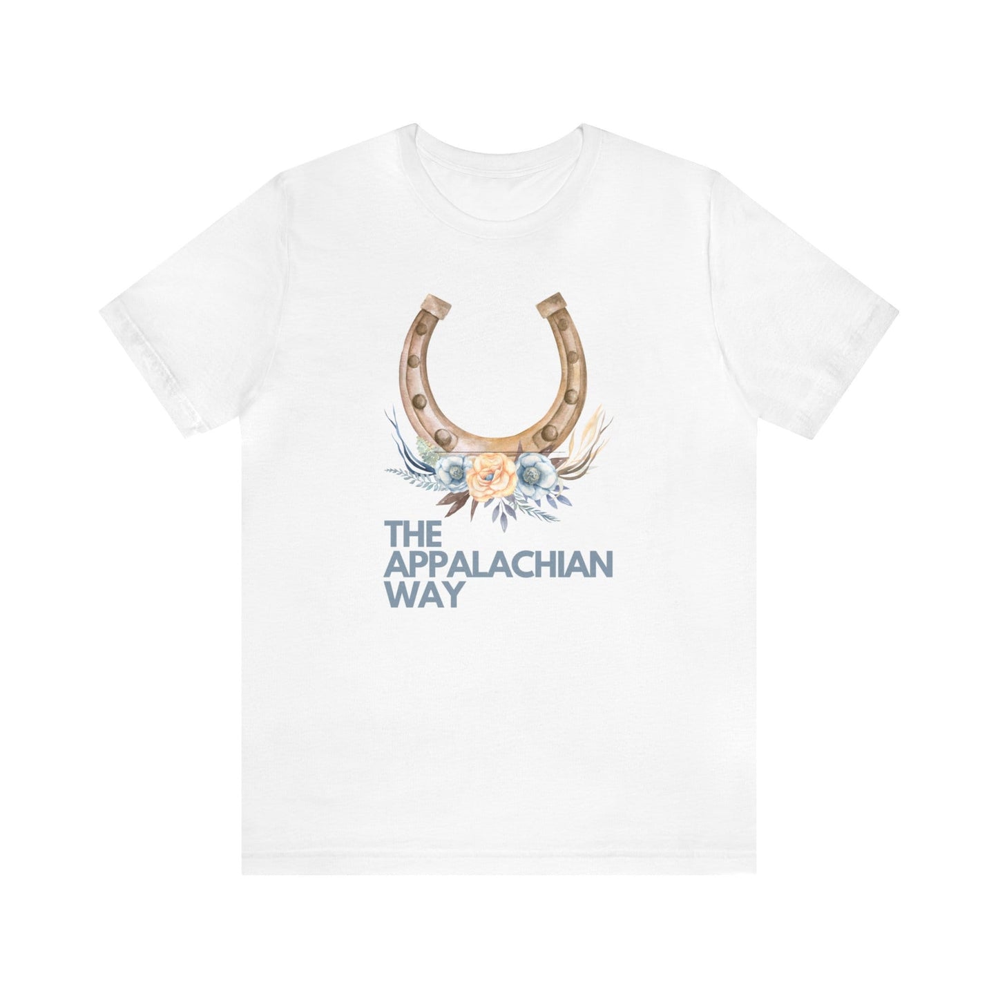 Country Horseshoe The Appalachian Way T-shirt | Western, Floral Horseshoe, Western Style Shirt, Premium Soft Unisex, Plus Size,gifts for her