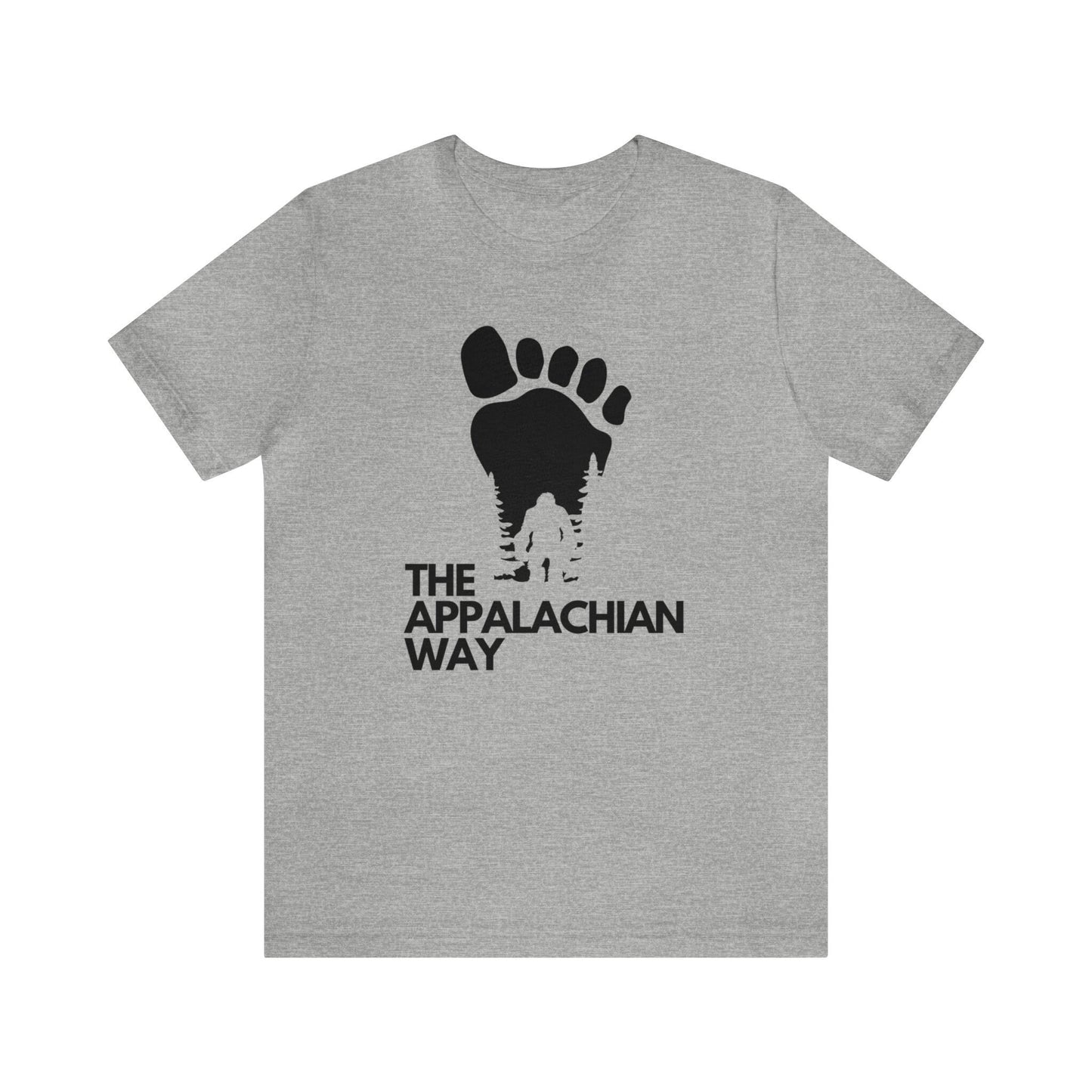 Bigfoot Footprint Sasquatch The Appalachian Way T-shirt | Bigfoot Shirt, Sasquatch Shirt, Funny Bigfoot Shirt, Hiking Shirt, Yeti Shirt