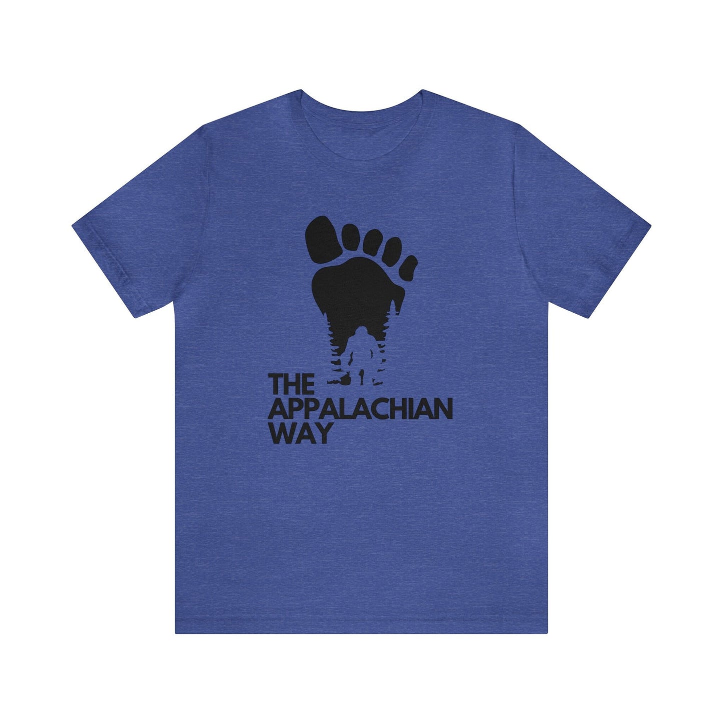 Bigfoot Footprint Sasquatch The Appalachian Way T-shirt | Bigfoot Shirt, Sasquatch Shirt, Funny Bigfoot Shirt, Hiking Shirt, Yeti Shirt