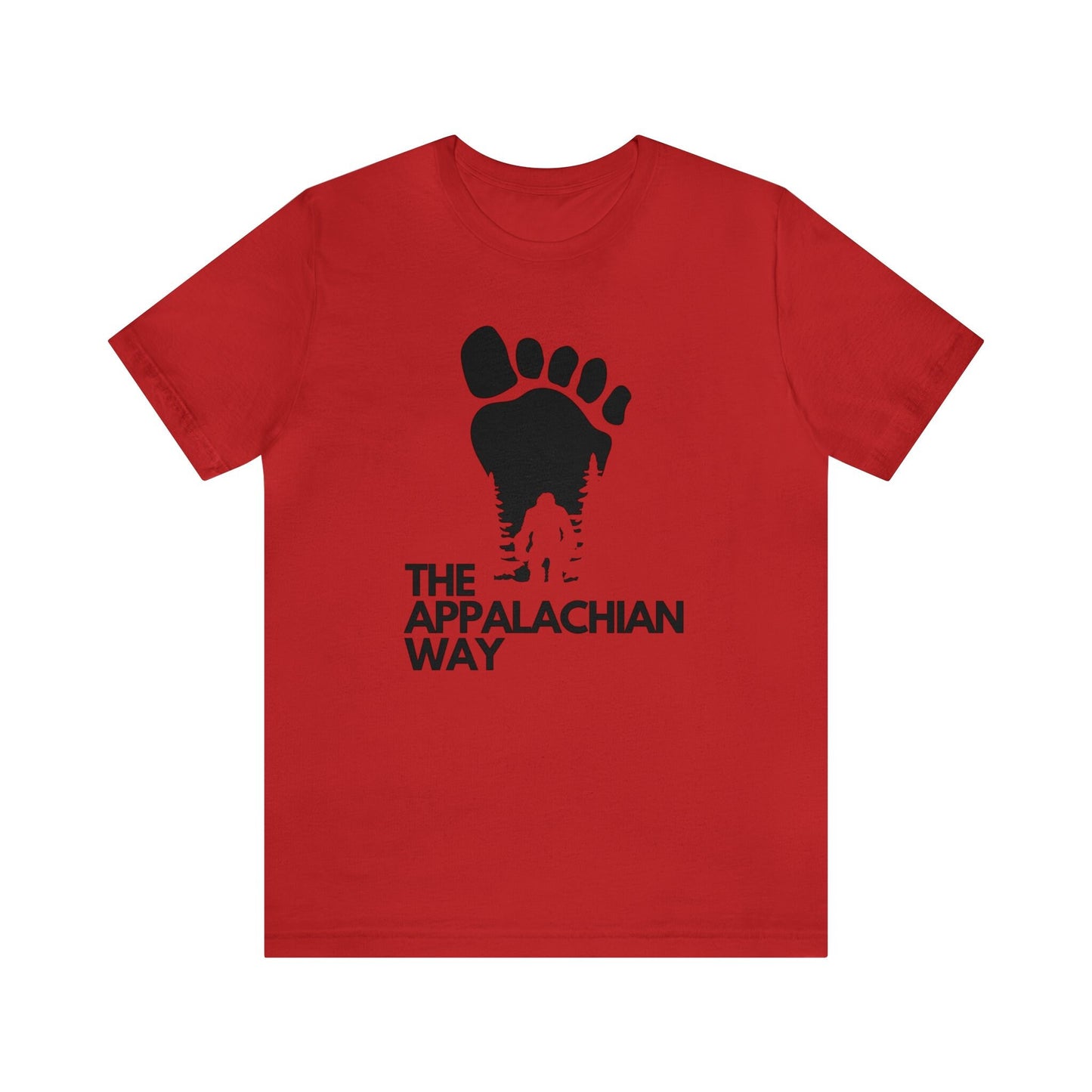 Bigfoot Footprint Sasquatch The Appalachian Way T-shirt | Bigfoot Shirt, Sasquatch Shirt, Funny Bigfoot Shirt, Hiking Shirt, Yeti Shirt