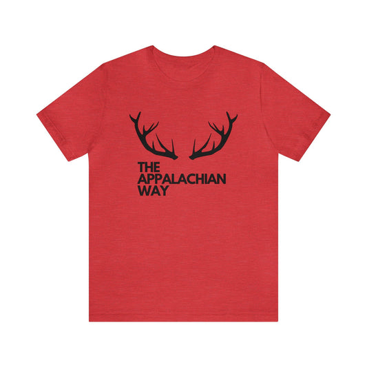 The Appalachian Way Antler Short Sleeve T-shirt
