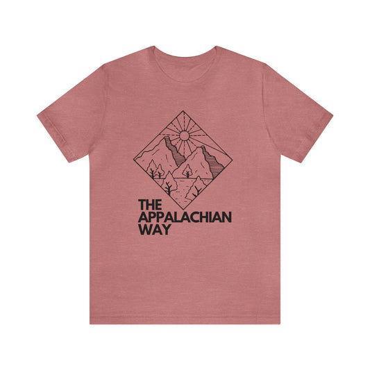 The Appalachian Way Diamond Nature Badge Short Sleeve T-shirt