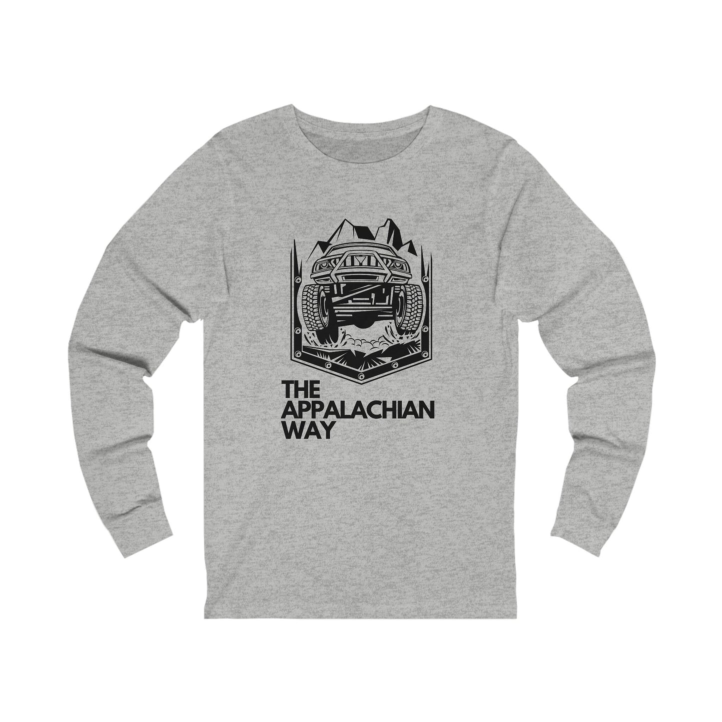 Off Road Monster Truck The Appalachian Way Long Sleeve T-shirt | 4x4, gifts for him, unisex, truck lover, truck long sleeve