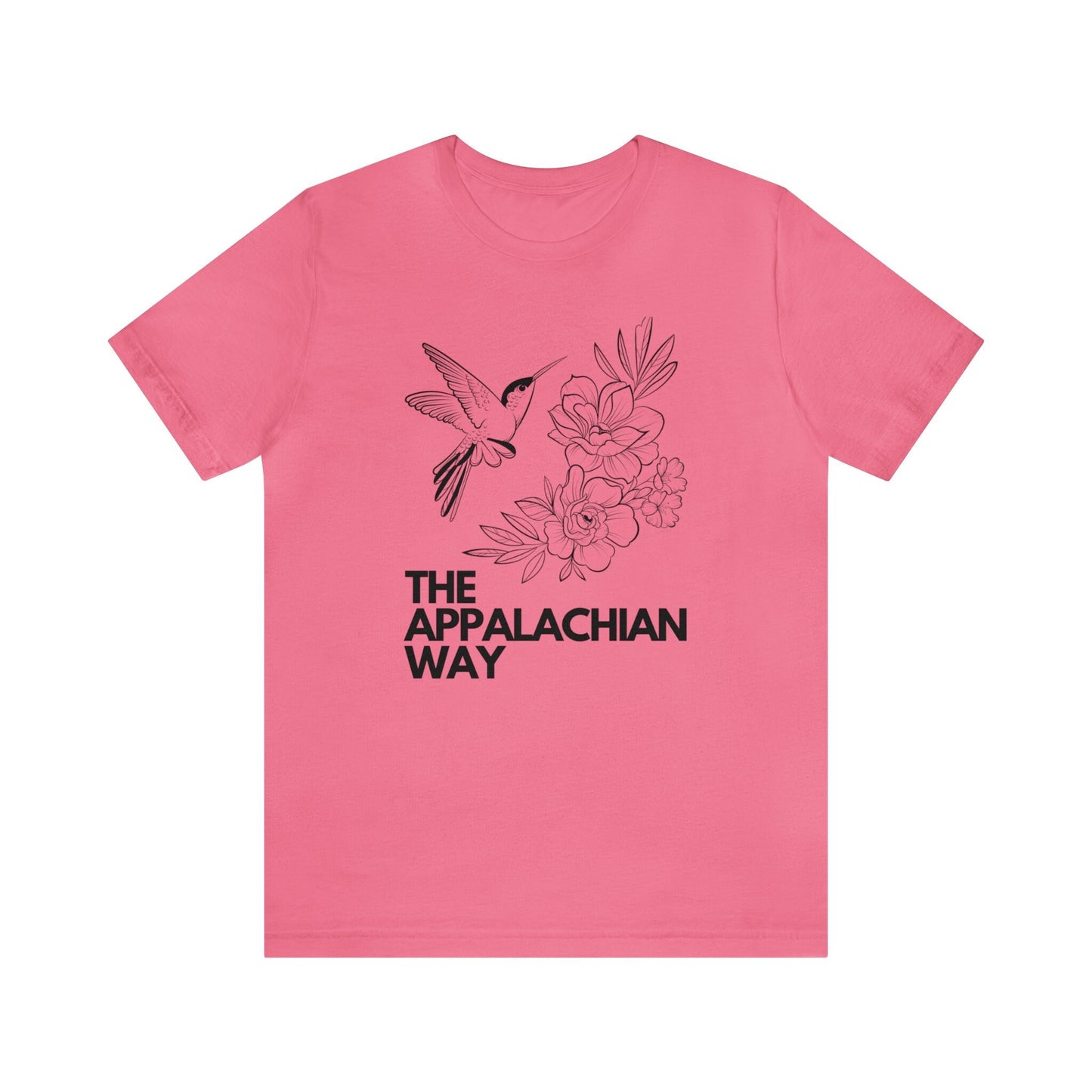 Hummingbird Flowers The Appalachian Way T-shirt | Flower Shirts, Wild Flower Shirt,Minimalist Shirts Women,Nature Lover Shirt,Ladies Shirts