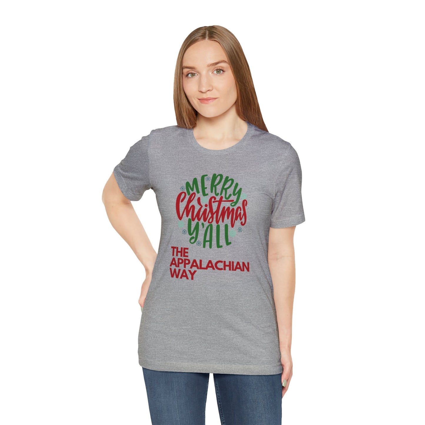 The Appalachian Way Merry Christmas Y'all T-shirt