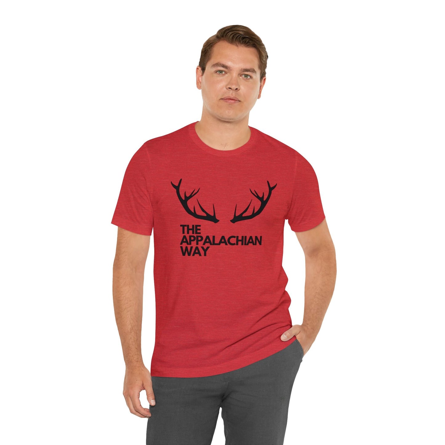 The Appalachian Way Antler Short Sleeve T-shirt