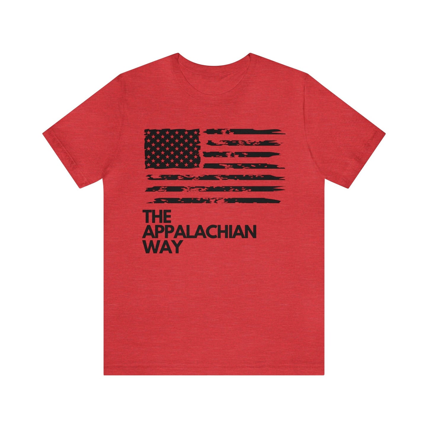 The Appalachian Way USA Flag Patriotic Graphic T-shirt