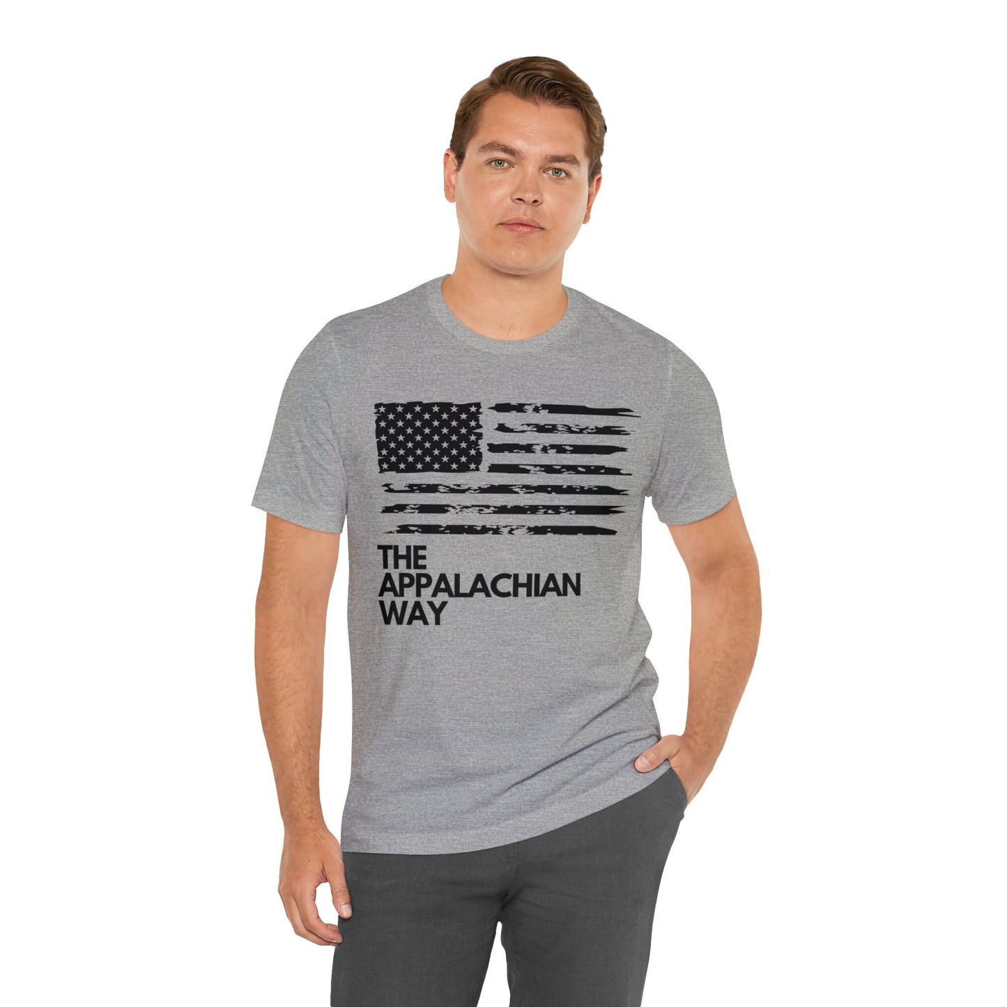 The Appalachian Way USA Flag Patriotic Graphic T-shirt