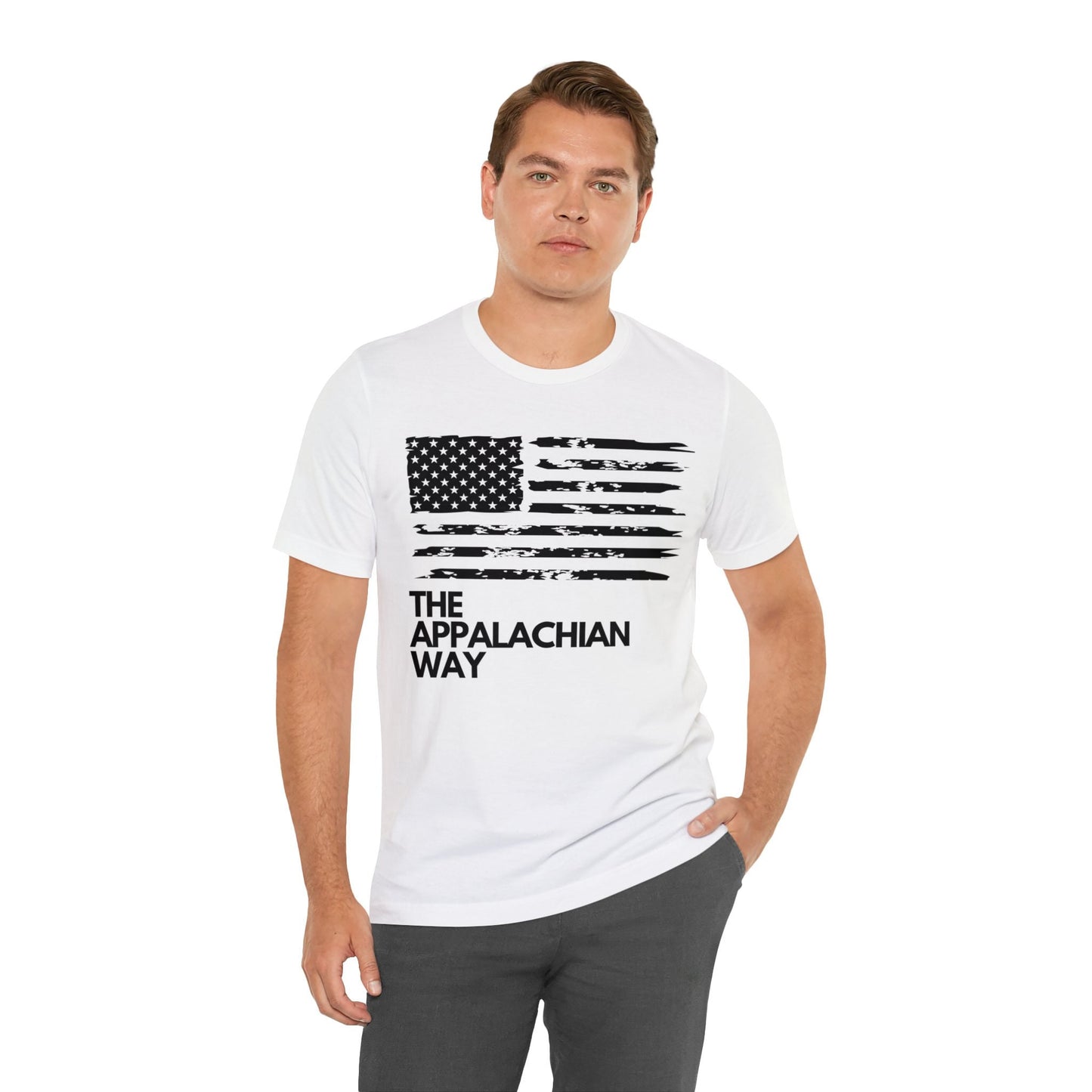 The Appalachian Way USA Flag Patriotic Graphic T-shirt