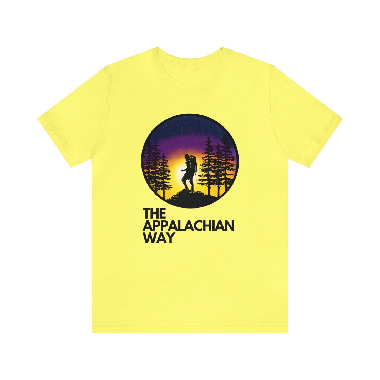 The Appalachian Way Hiker at Peak T-shirt