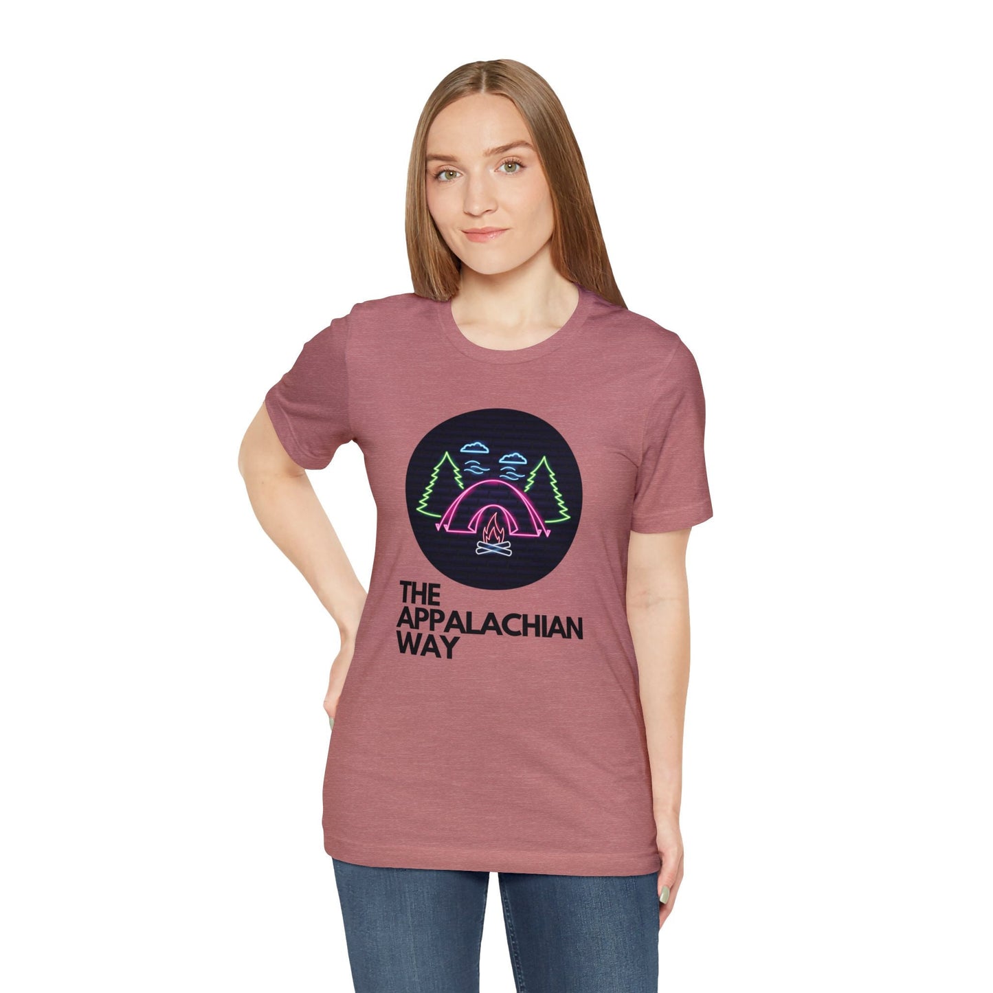 The Appalachian Way Vibrant Camping Graphic T-shirt