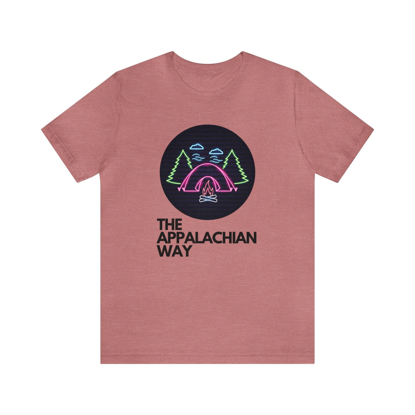 The Appalachian Way Vibrant Camping Graphic T-shirt