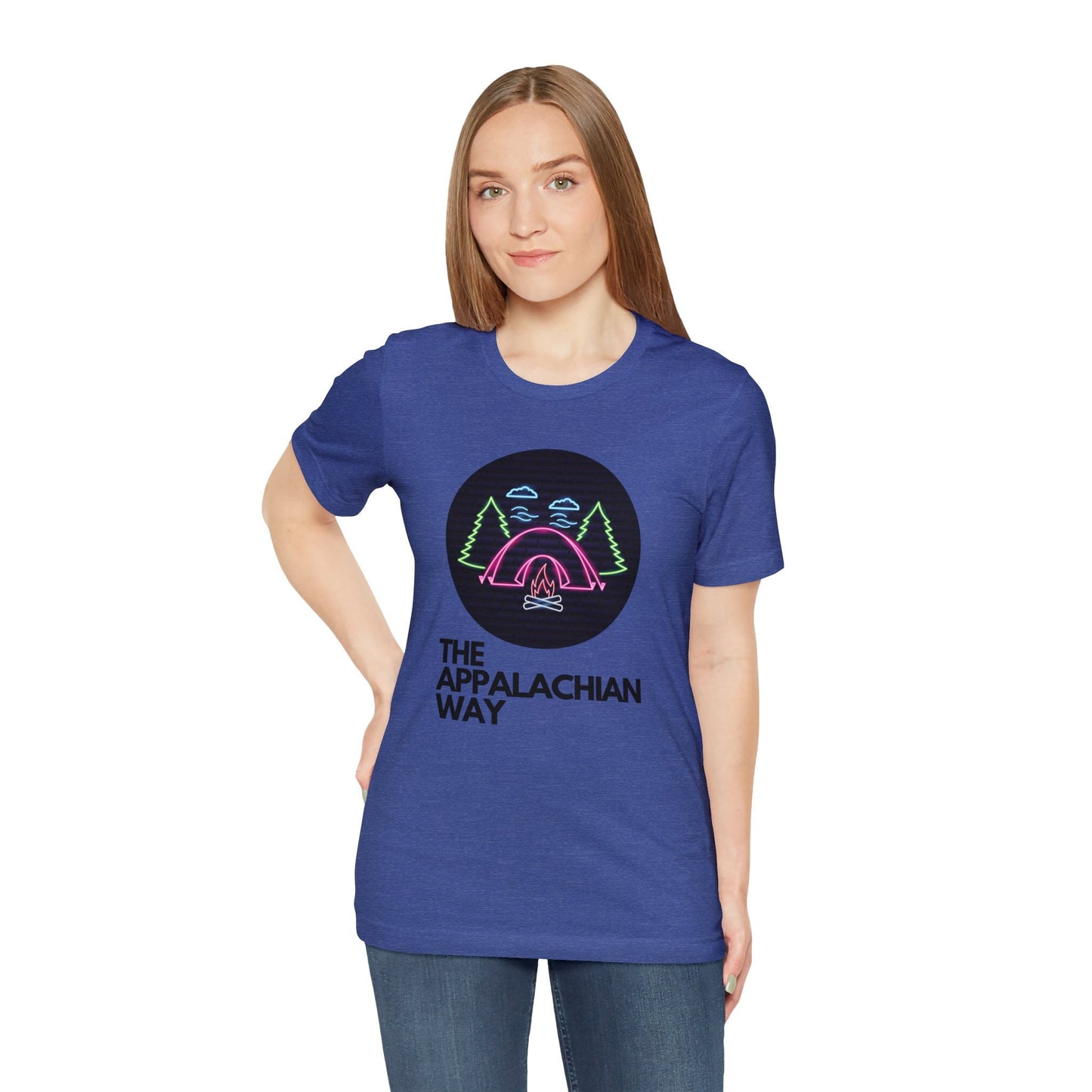 The Appalachian Way Vibrant Camping Graphic T-shirt