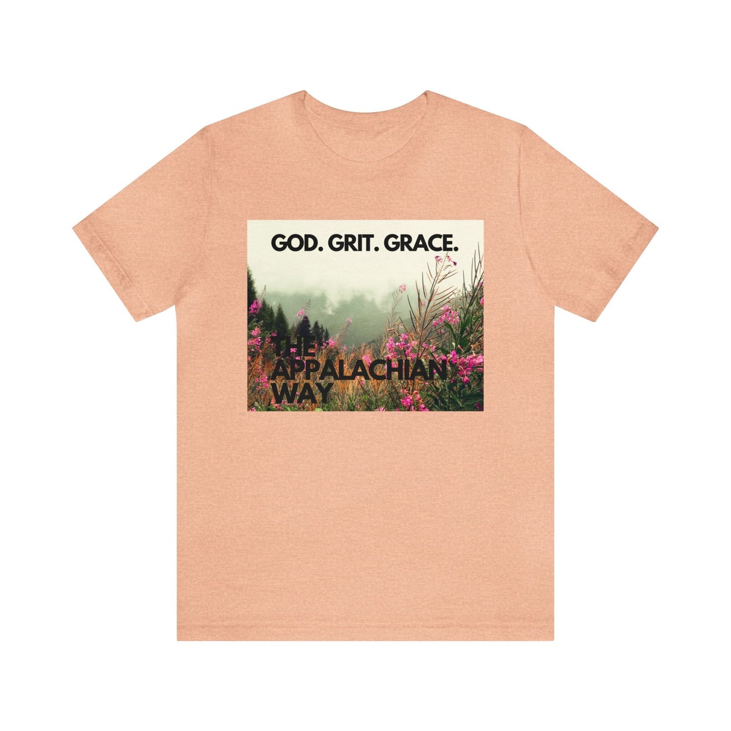 The Appalachian Way God Grit Grace Graphic T-shirt