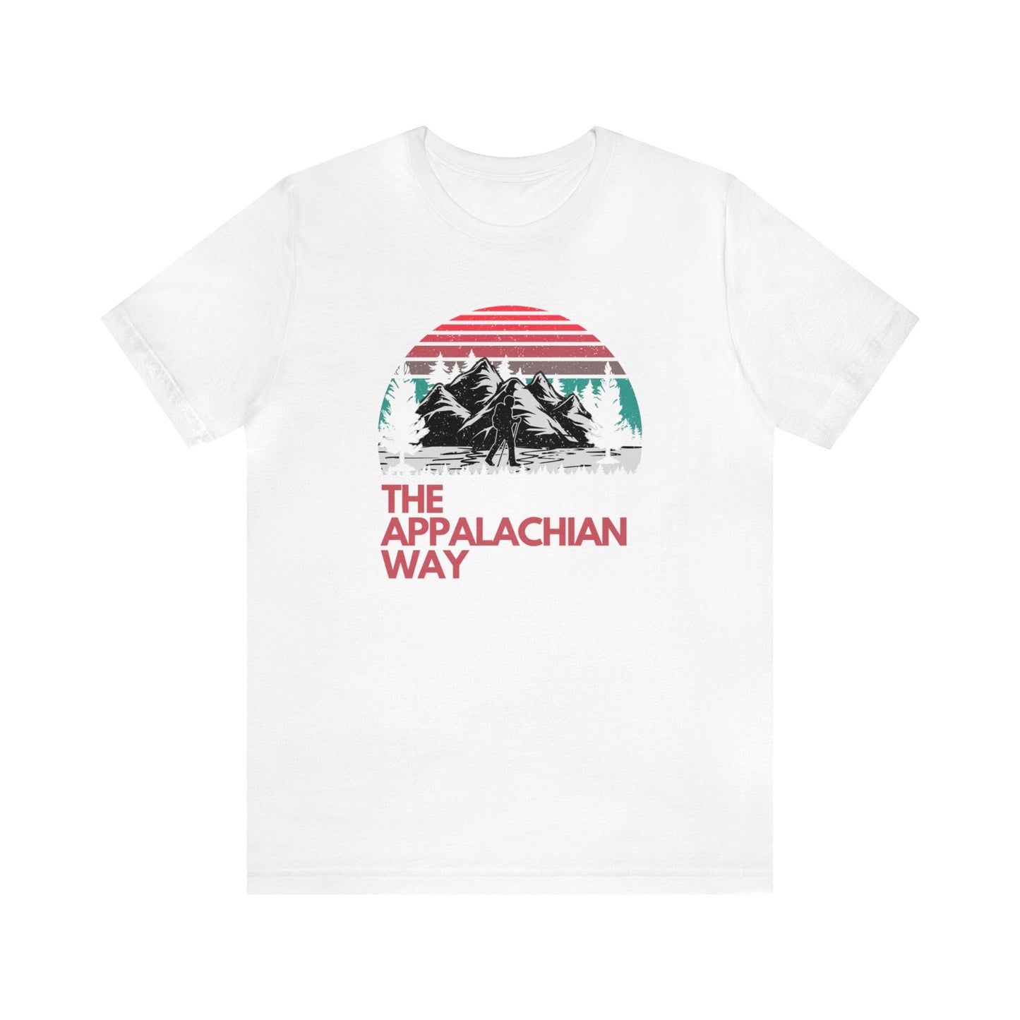 The Appalachian Way Mountain Hiker Graphic T-shirt