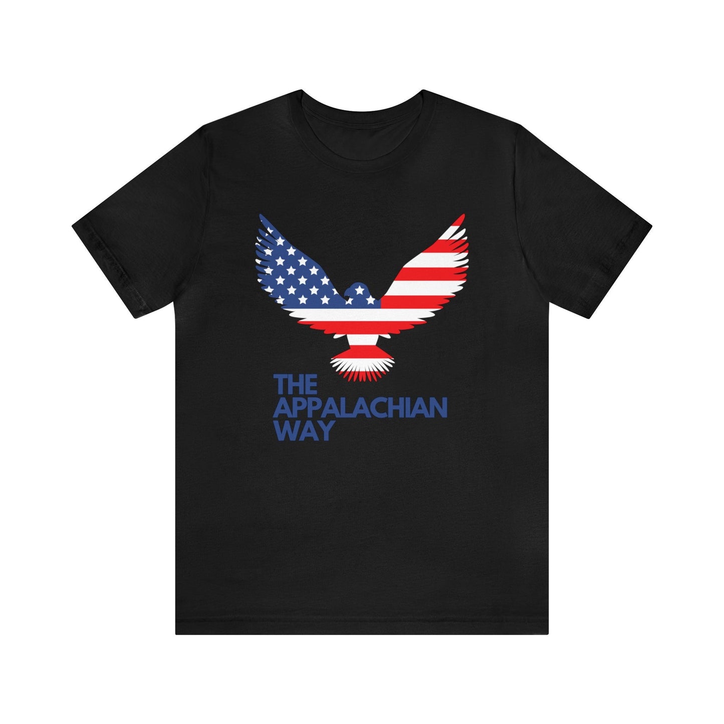 The Appalachian Way USA Flag Eagle T-shirt | Merica Eagle T-shirt | Patriotic gift | Red white & blue bald eagle | Unisex | Gifts for him