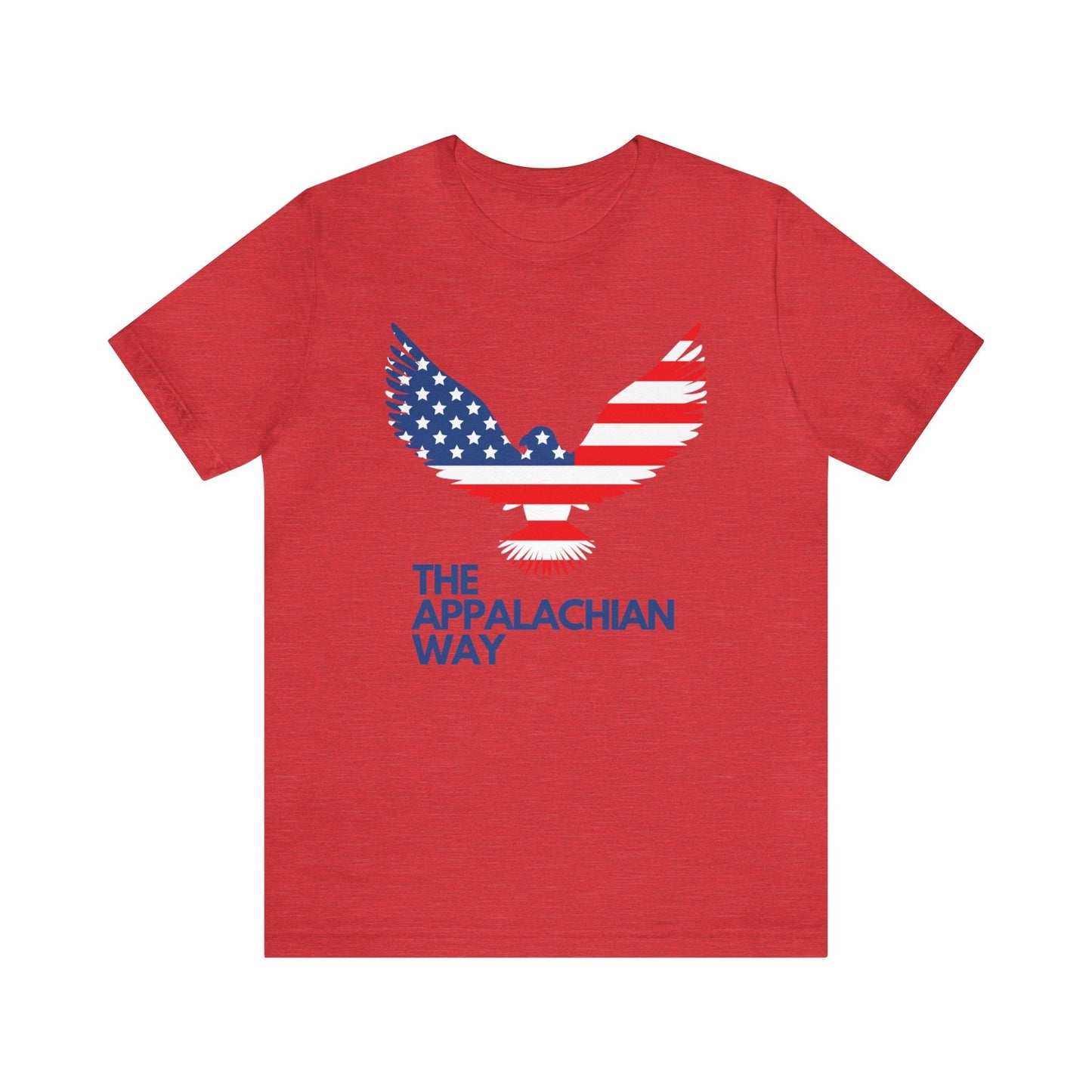 The Appalachian Way USA Flag Eagle T-shirt | Merica Eagle T-shirt | Patriotic gift | Red white & blue bald eagle | Unisex | Gifts for him