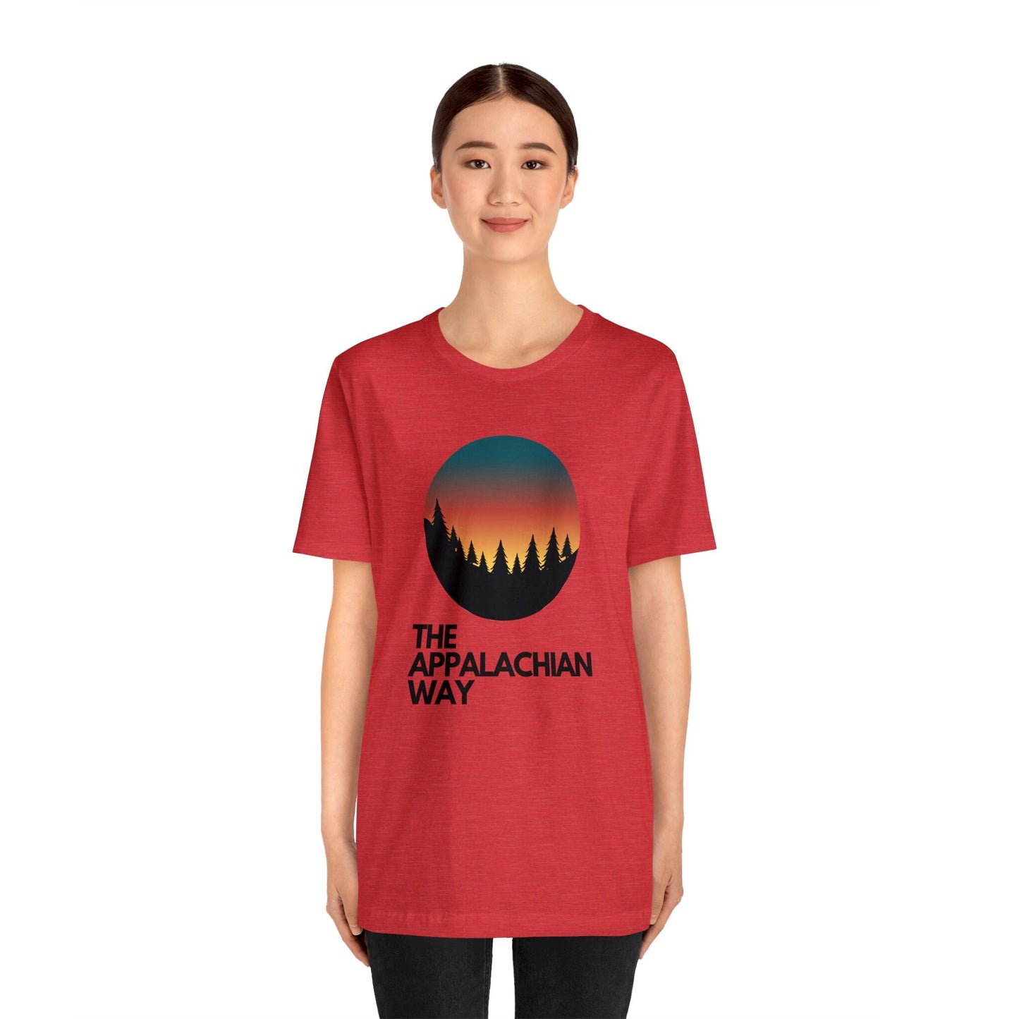 The Appalachian Way Sunset Forest T-shirt