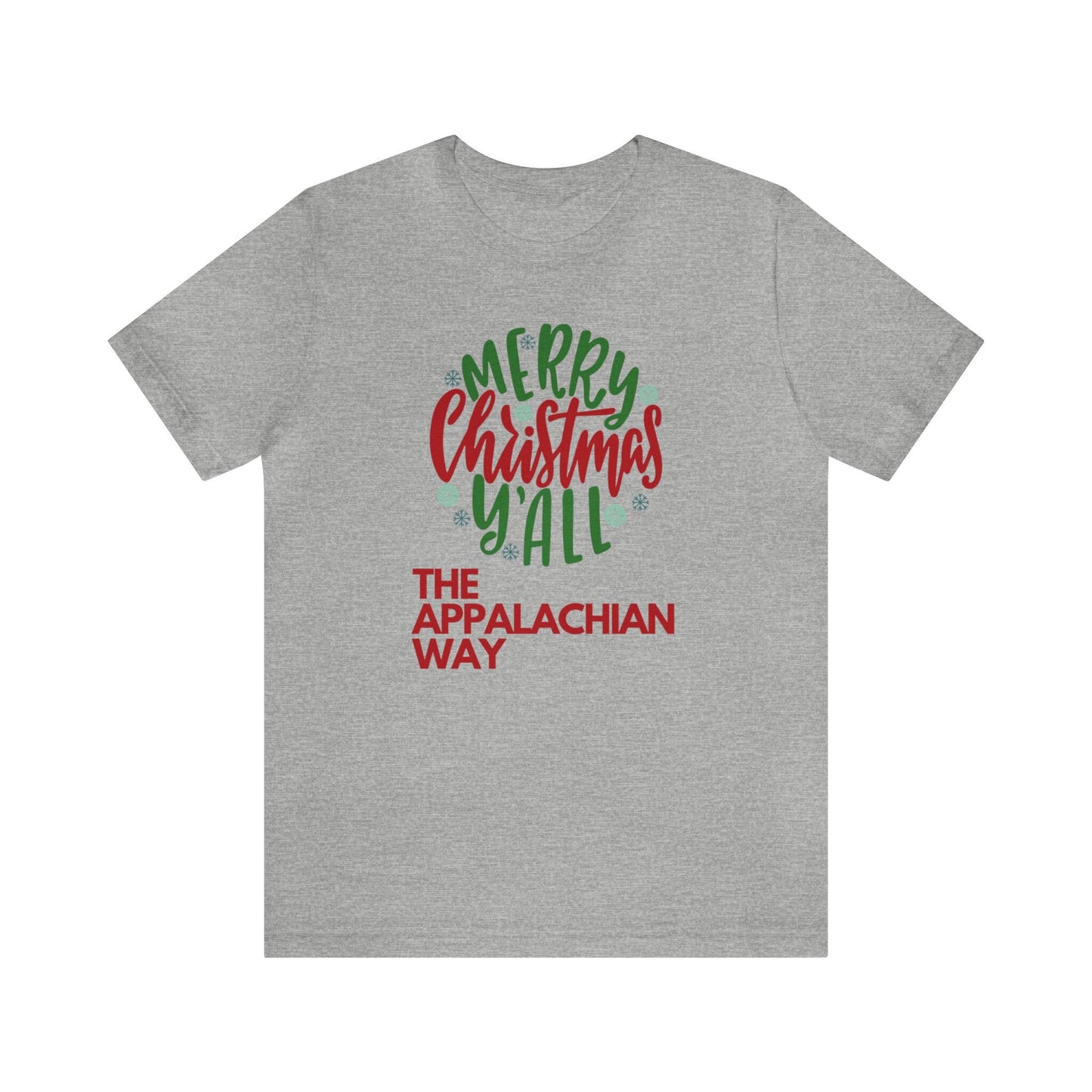 The Appalachian Way Merry Christmas Y'all T-shirt