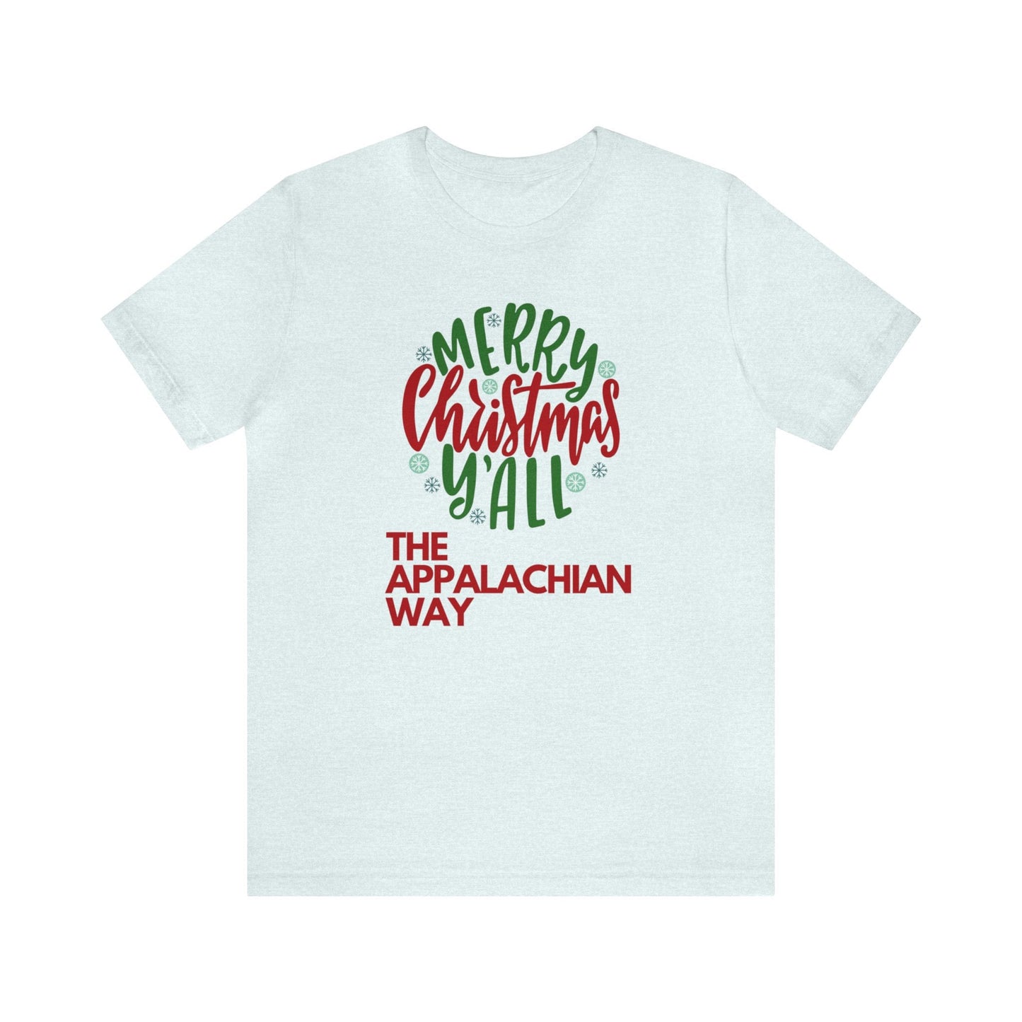 The Appalachian Way Merry Christmas Y'all T-shirt