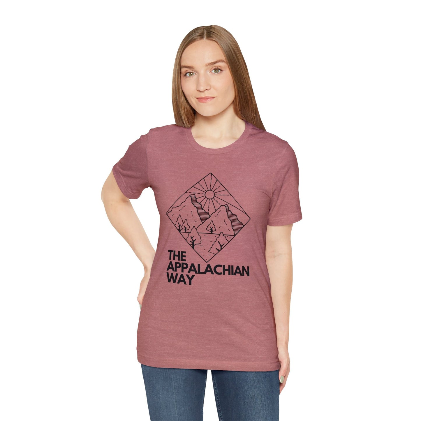 The Appalachian Way Diamond Nature Badge Short Sleeve T-shirt