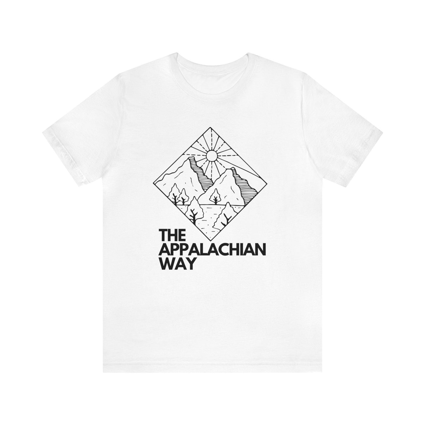 The Appalachian Way Diamond Nature Badge Short Sleeve T-shirt