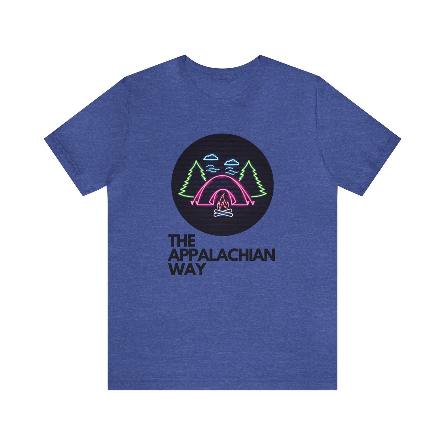 The Appalachian Way Vibrant Camping Graphic T-shirt