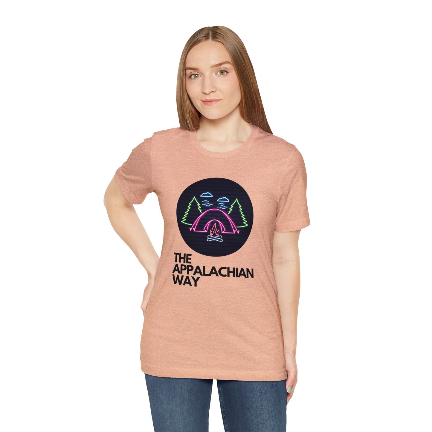 The Appalachian Way Vibrant Camping Graphic T-shirt