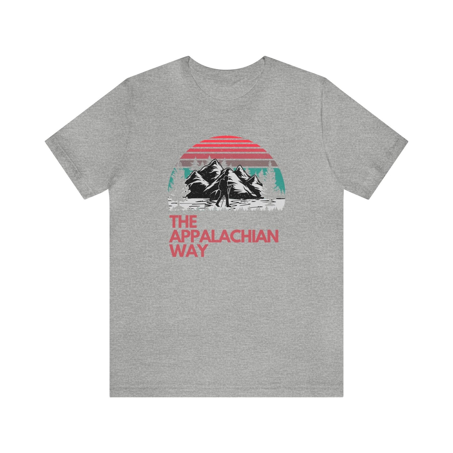 The Appalachian Way Mountain Hiker Graphic T-shirt