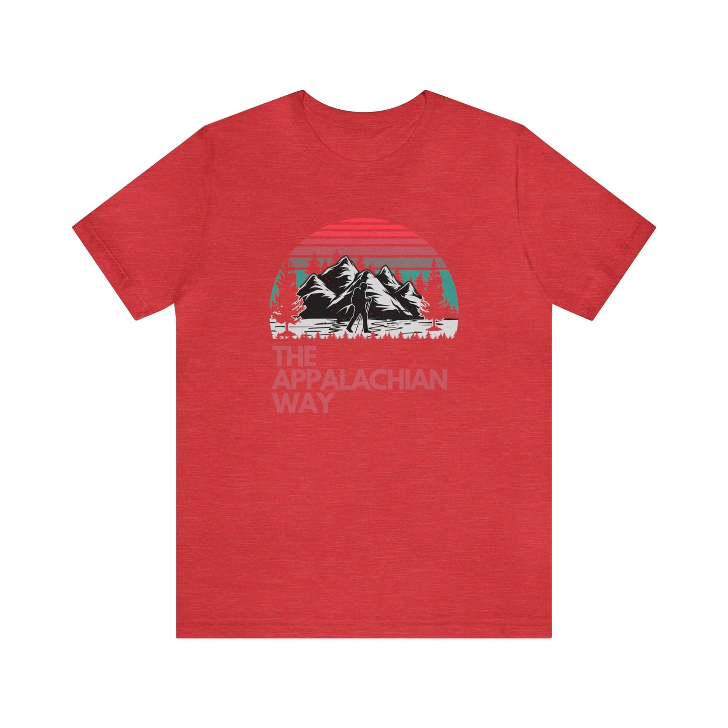 The Appalachian Way Mountain Hiker Graphic T-shirt