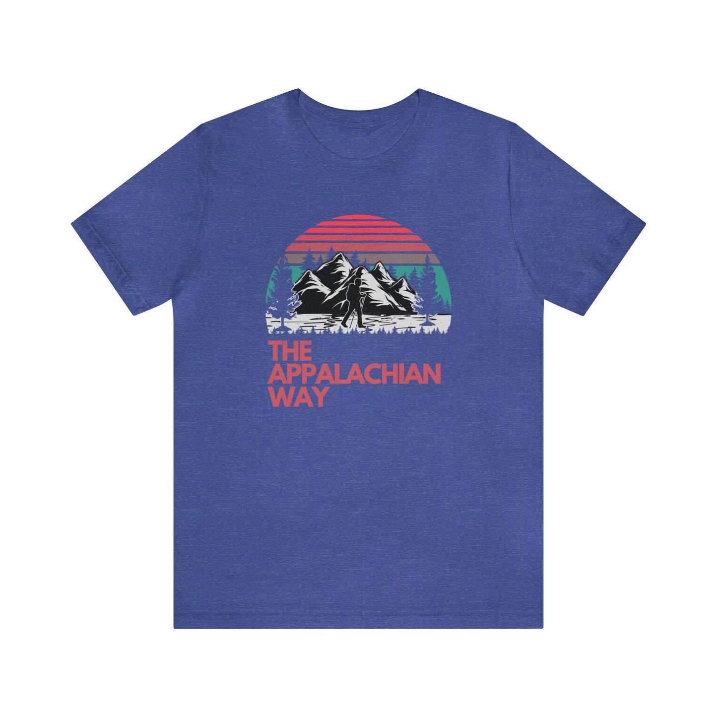 The Appalachian Way Mountain Hiker Graphic T-shirt