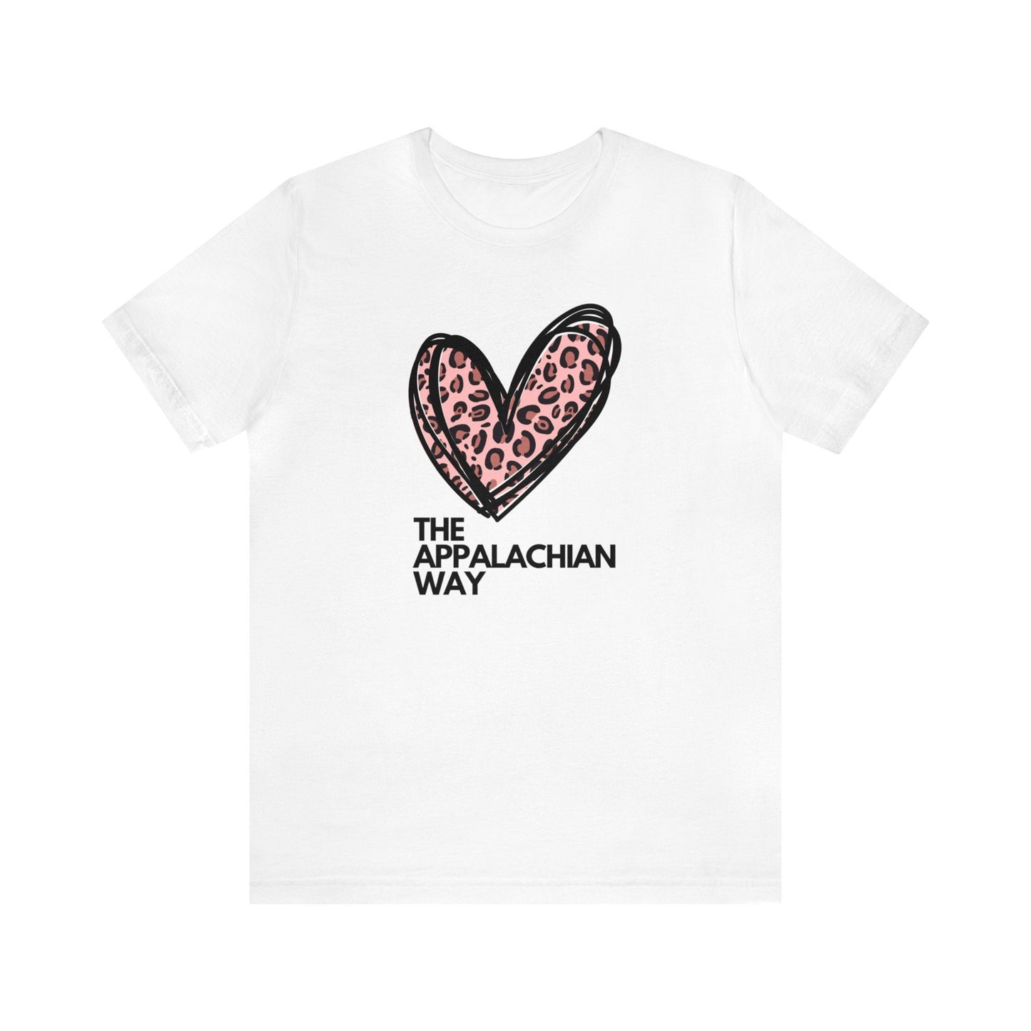 The Appalachian Way Leopard Heart T-shirt