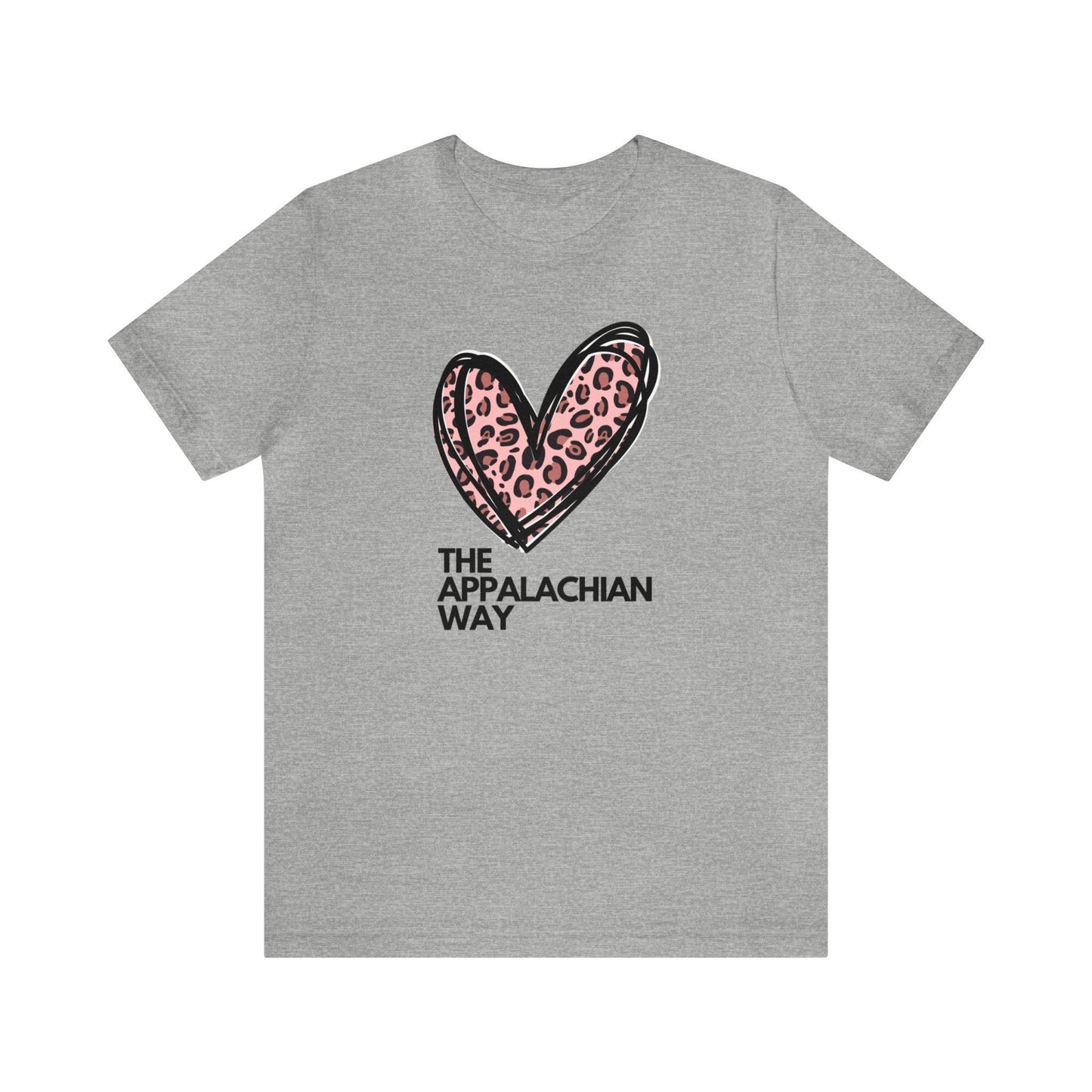 The Appalachian Way Leopard Heart T-shirt