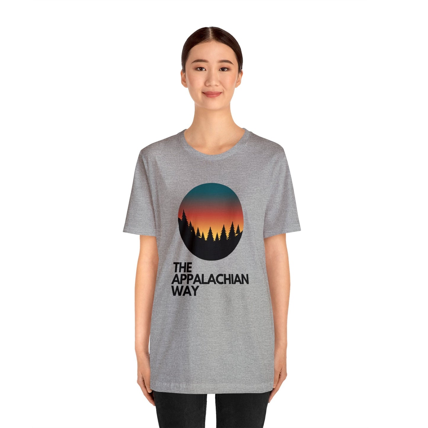 The Appalachian Way Sunset Forest T-shirt