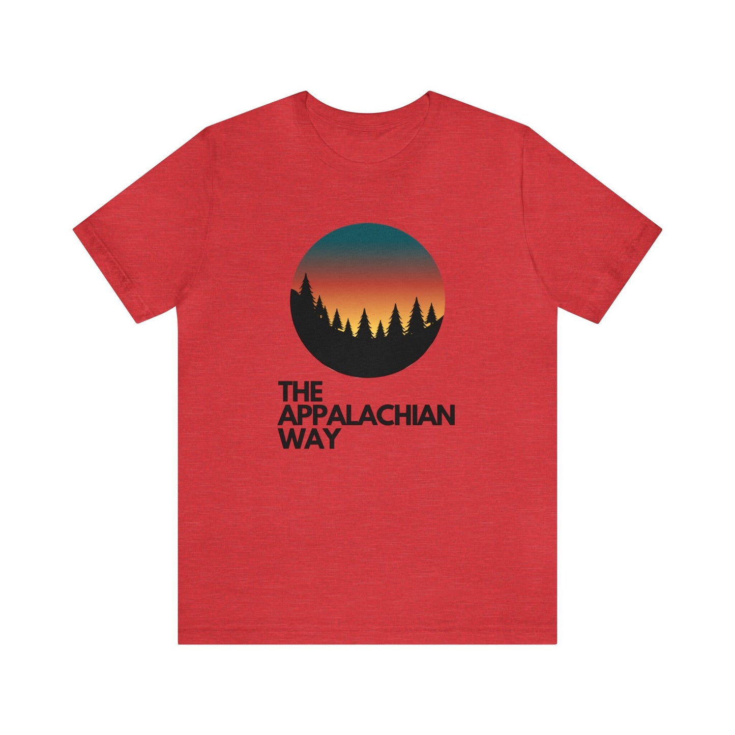 The Appalachian Way Sunset Forest T-shirt