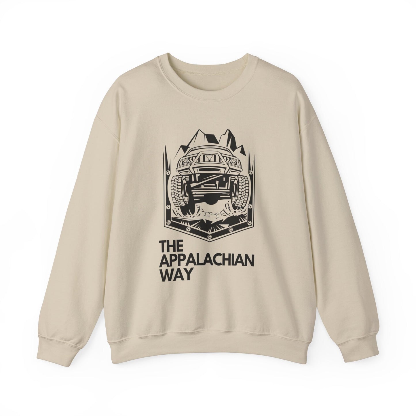 Off Road Monster Truck The Appalachian Way Crewneck Sweatshirt | Monster Truck. Truck sweatshirt. 4x4. Gifts for him. appalachian