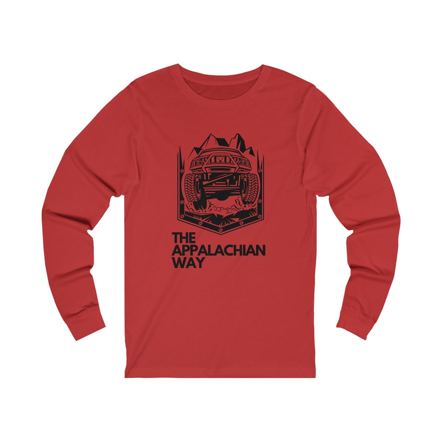 Off Road Monster Truck The Appalachian Way Long Sleeve T-shirt | 4x4, gifts for him, unisex, truck lover, truck long sleeve