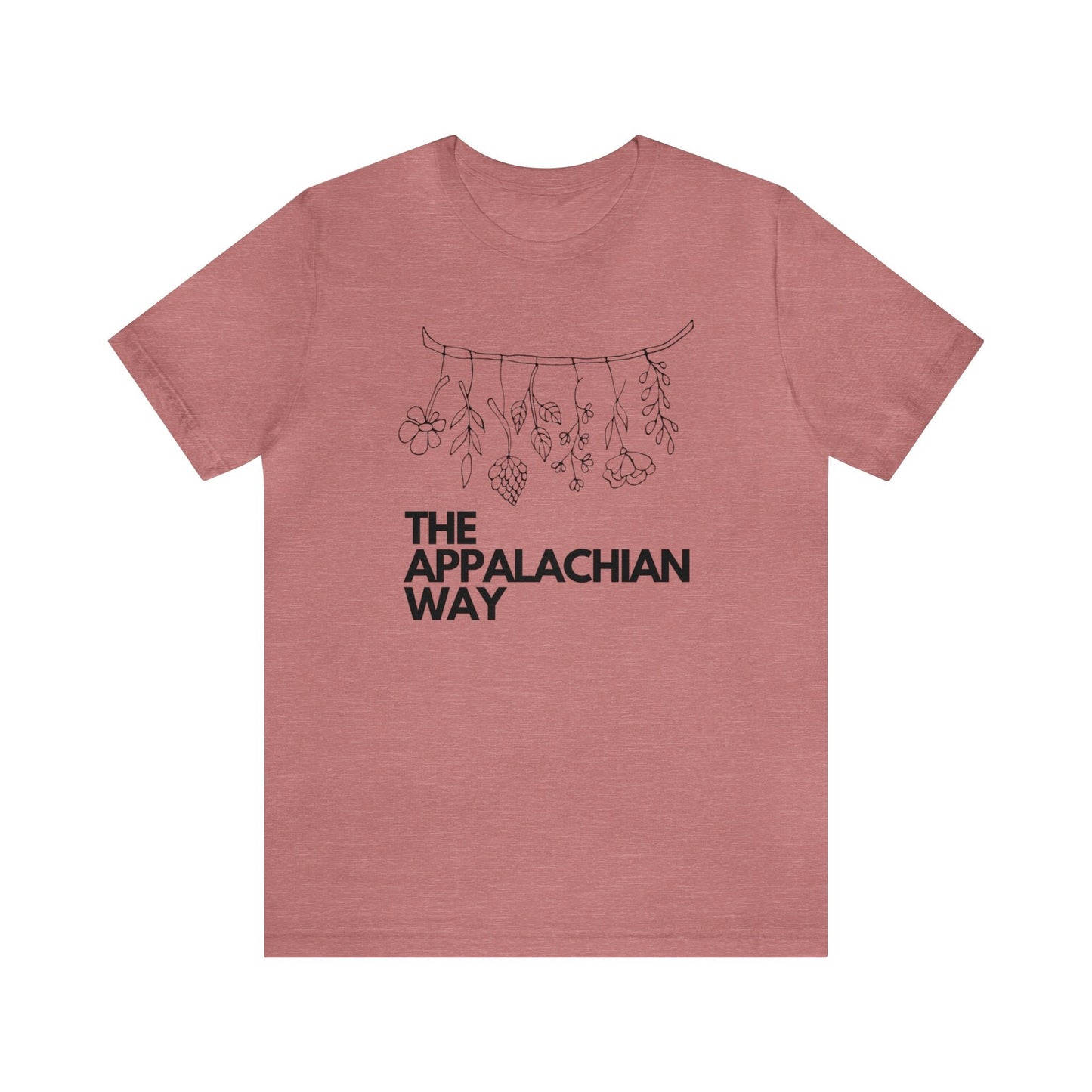 The Appalachian Way Hanging Wildflowers Floral T-shirt