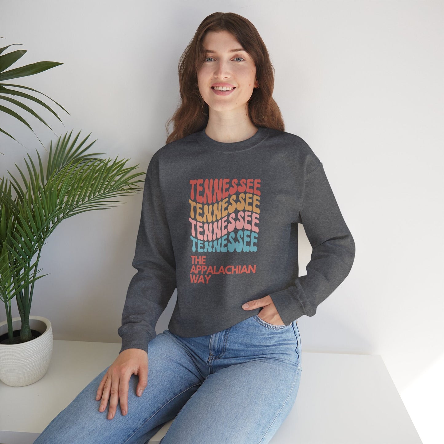 Retro USA State Tennessee The Appalachian Way Sweatshirt | crewneck sweater, southern shirt, appalachian, lifestyle shirt, gifts for her